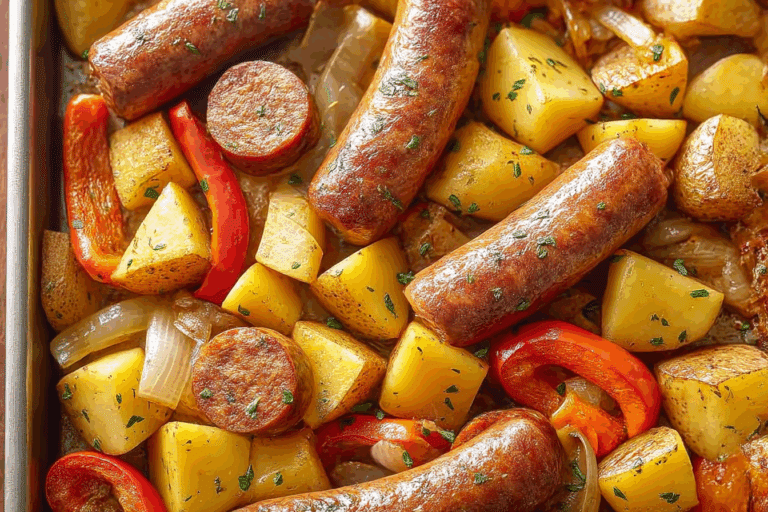 Sausage, Peppers and Potatoes