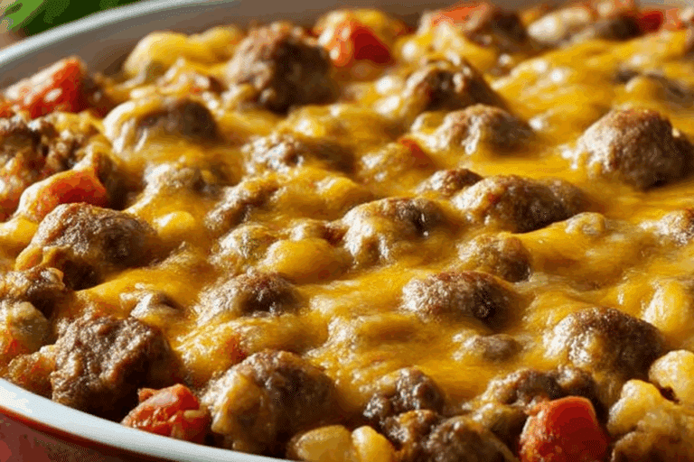 Cheeseburger Casserole Recipe