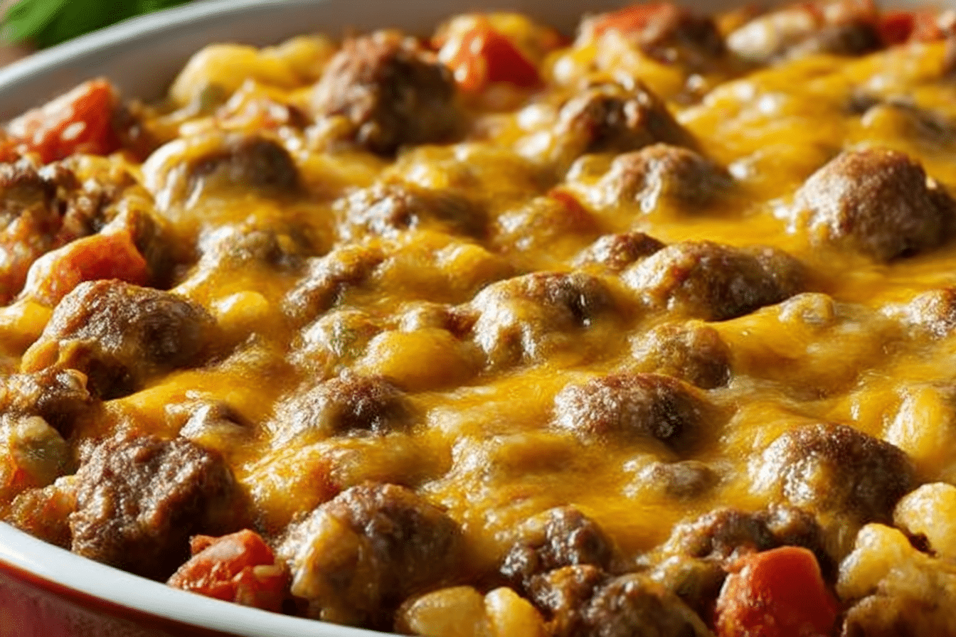 Cheeseburger Casserole Recipe