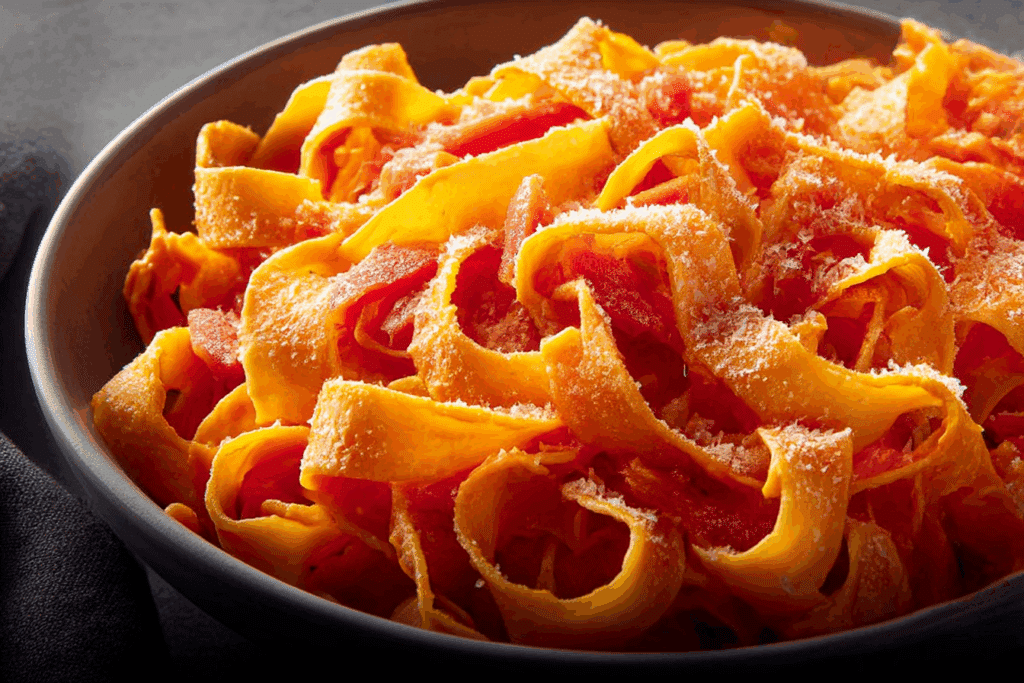 Homemade Pumpkin Pasta