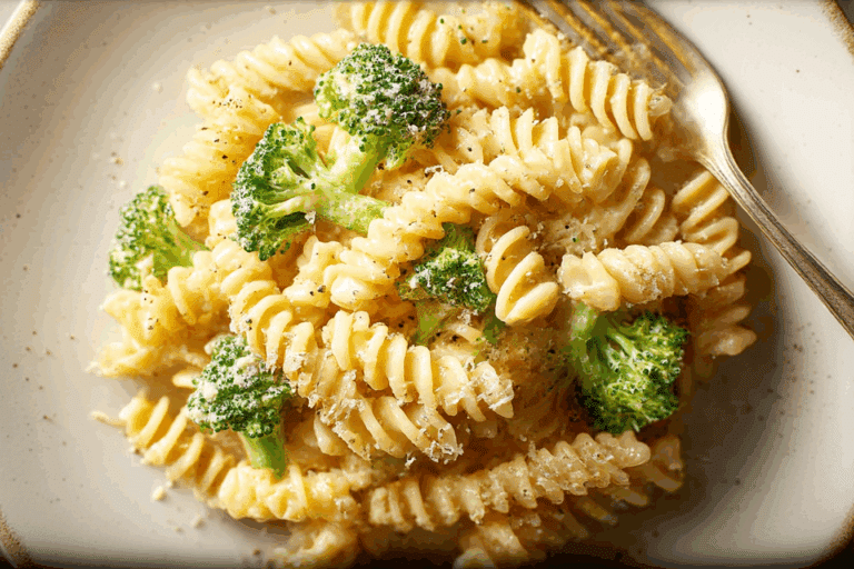 Broccoli Cheddar Pasta