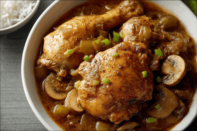 New Orleans-Style Stewed Chicken