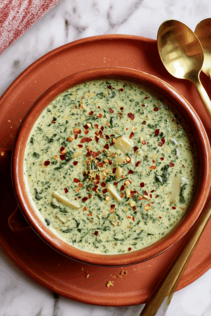 Spinach Artichoke Dip Soup
