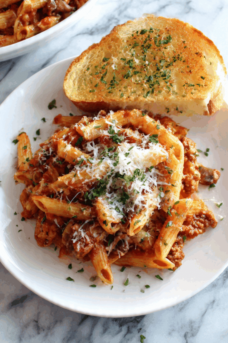 Meaty Pasta Casseroles