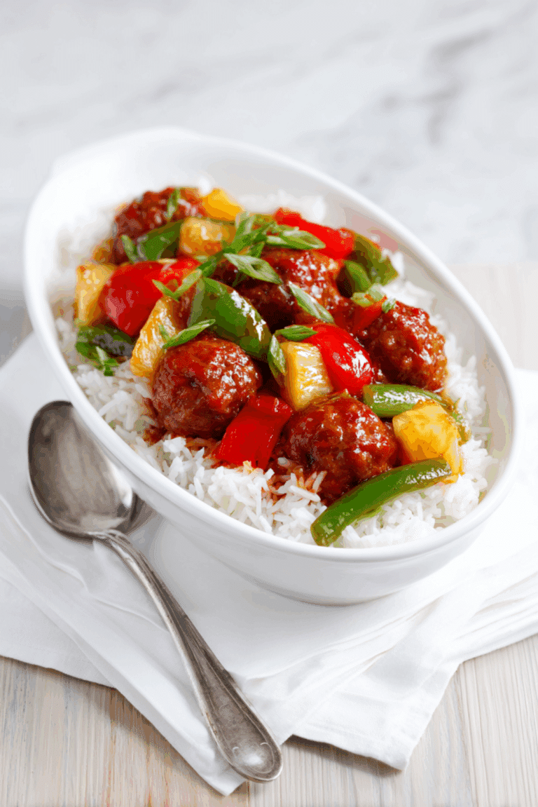 Easy Sweet-and-Sour Meatballs