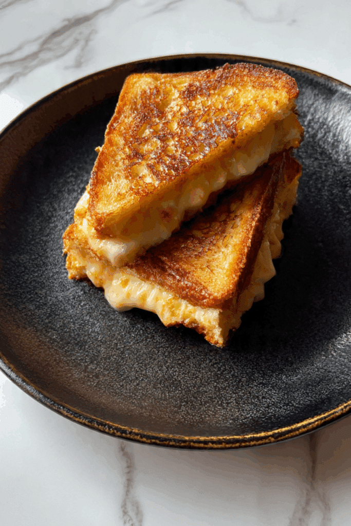 Beer Battered Grilled Cheese