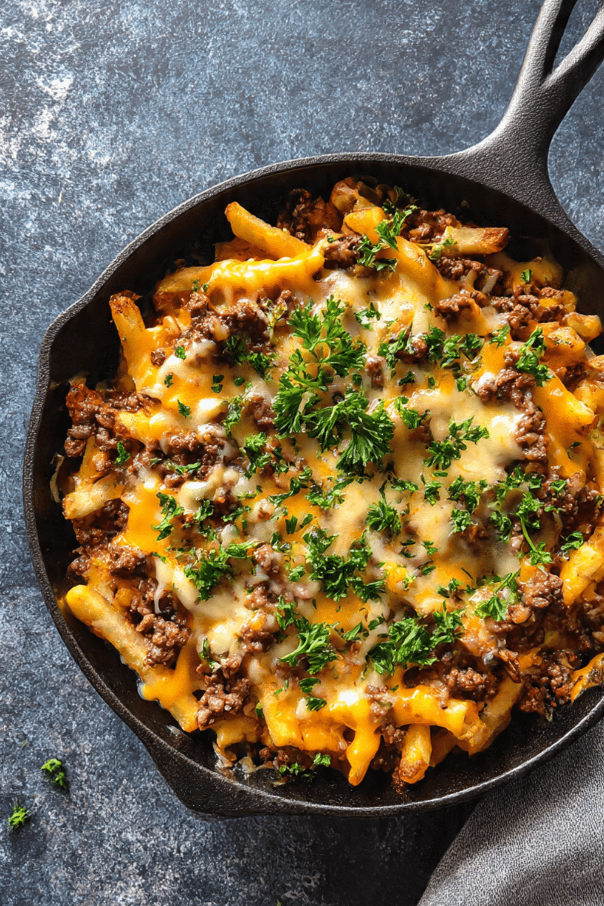 Loaded Cheeseburger Fries