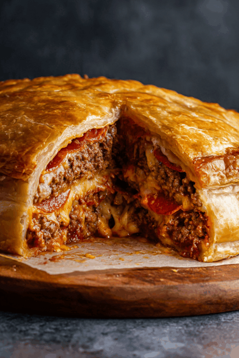 Pizza Burger Pie