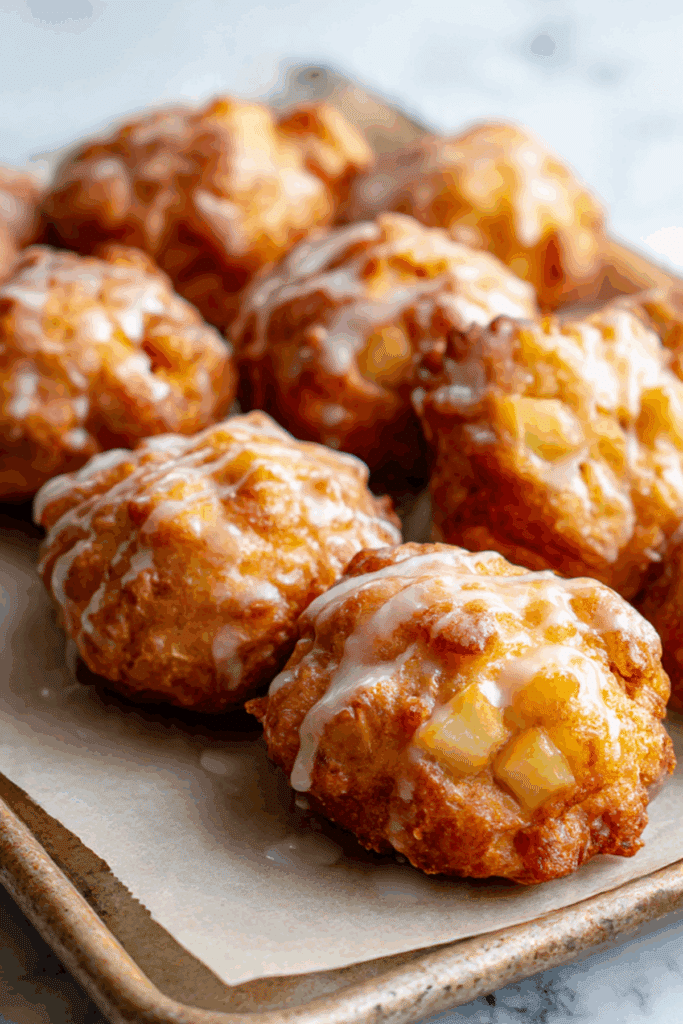 Baked Apple Fritters