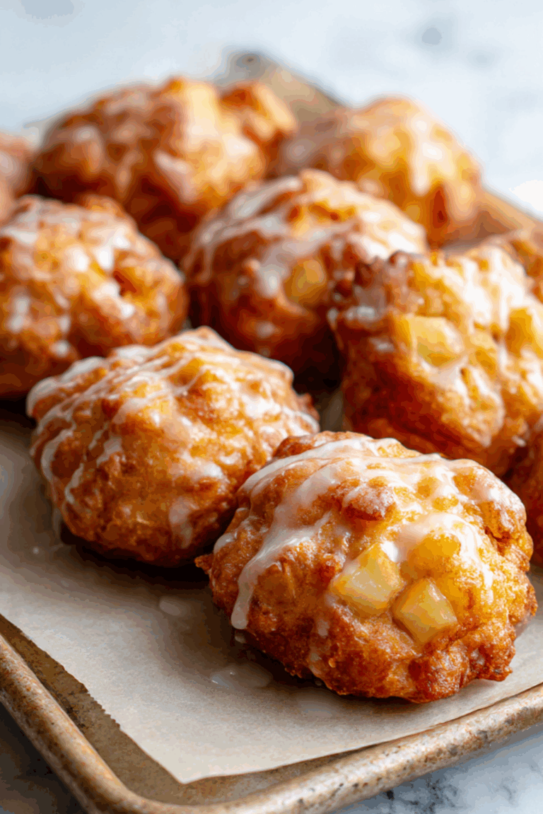 Baked Apple Fritters