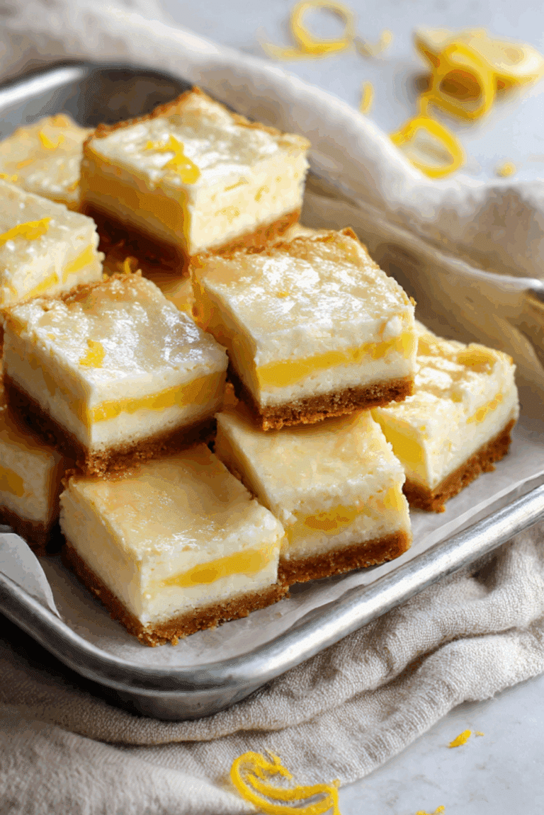 Lemon Cream Cheese Bars