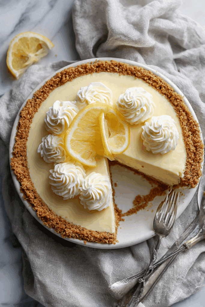 Cream Cheese Lemonade Pie