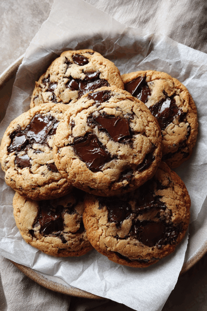 Gooey Chocolate Chip Cookie