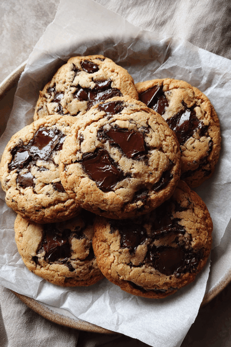 Gooey Chocolate Chip Cookie