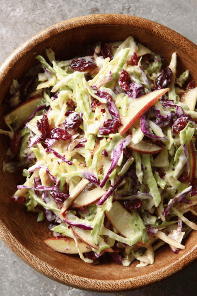 Cranberry Apple Coleslaw