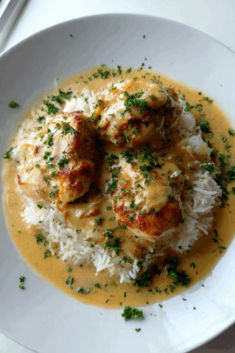 Creamy Onion Chicken