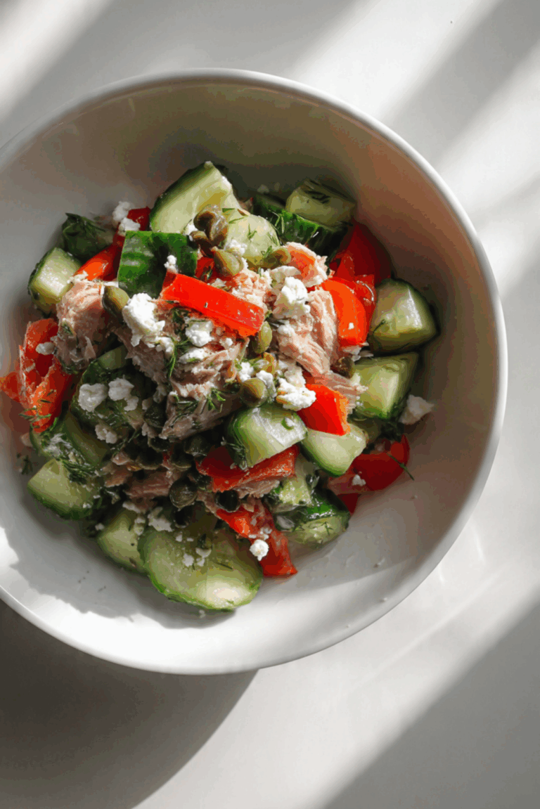 Mediterranean Tuna Salad