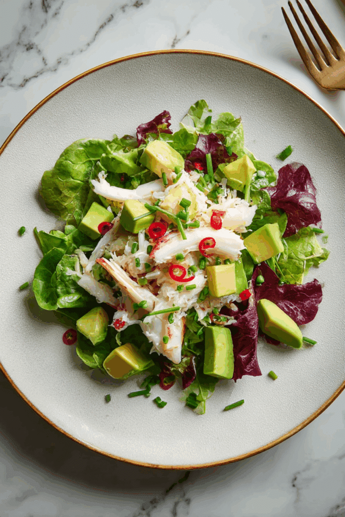 Japanese Crab and Avocado Salad