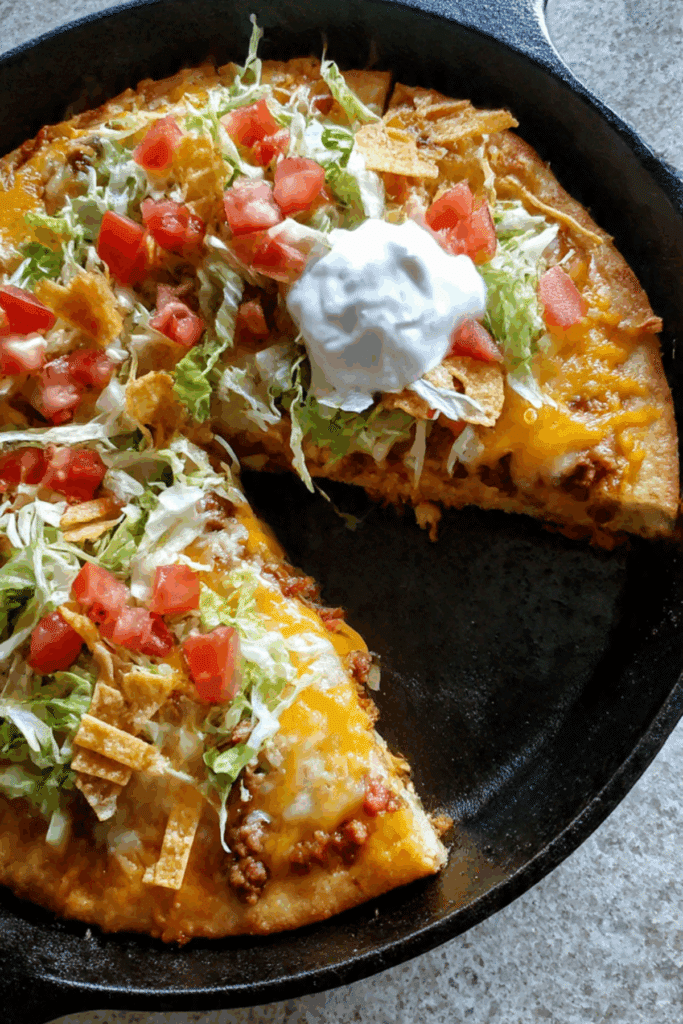 Taco Pizza