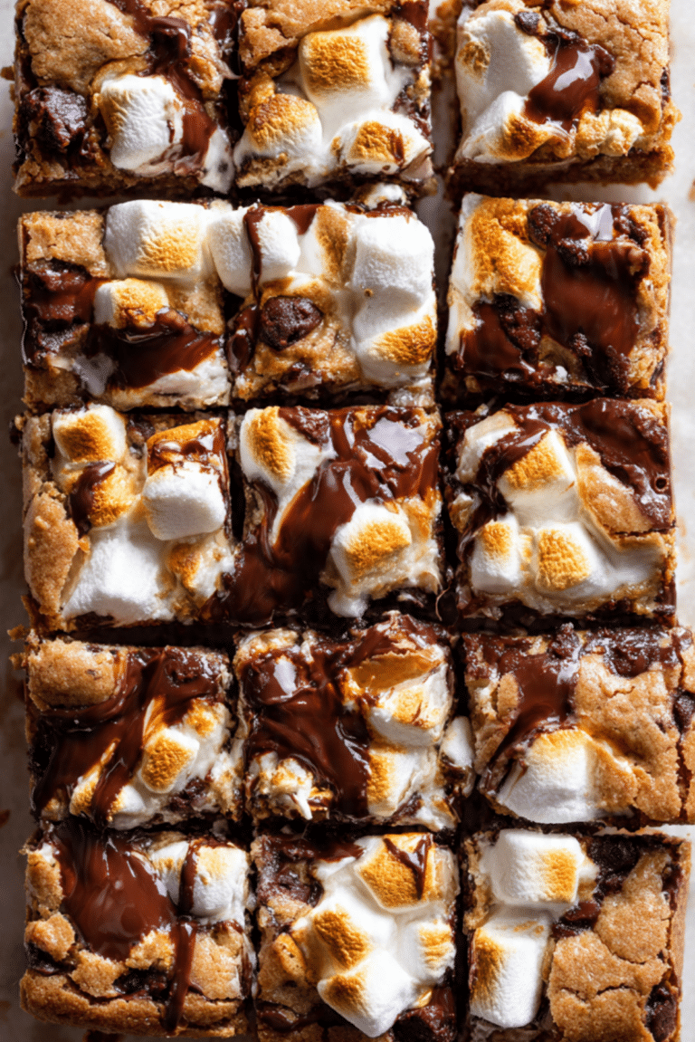 Cookie Bars That Taste Like Campfire Magic