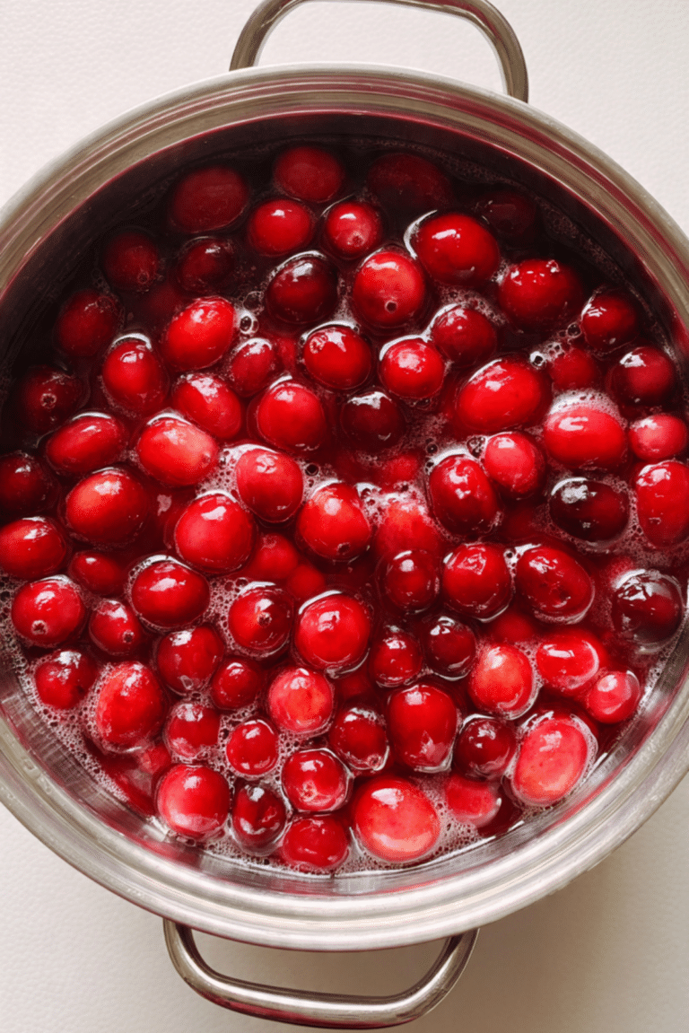 Homemade Cranberries