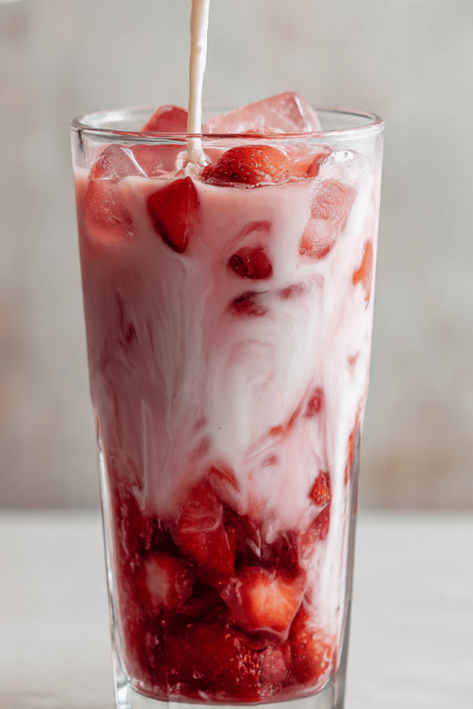 Korean Strawberry Milk Recipe