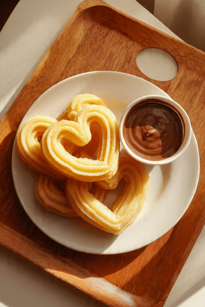 Heart Shaped Churros