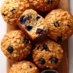 Blueberry Oatmeal Muffins