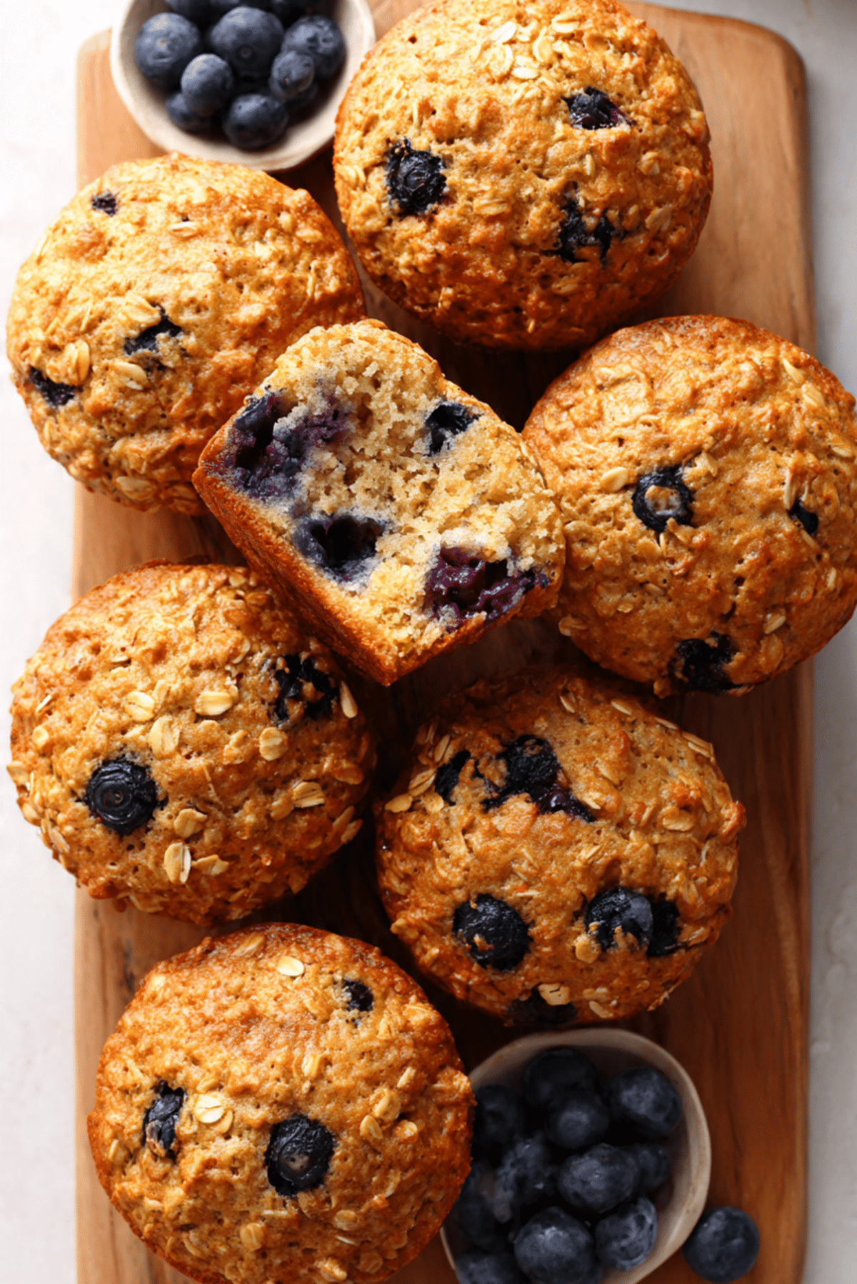Blueberry Oatmeal Muffins