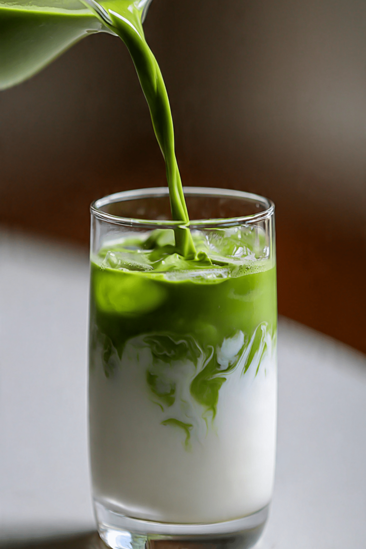 Cold Whisked Matcha Latte
