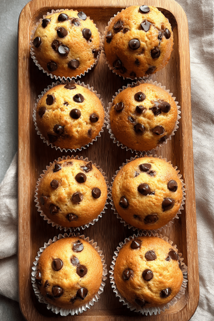 Muffin Tin Chocolate Chip Cookies