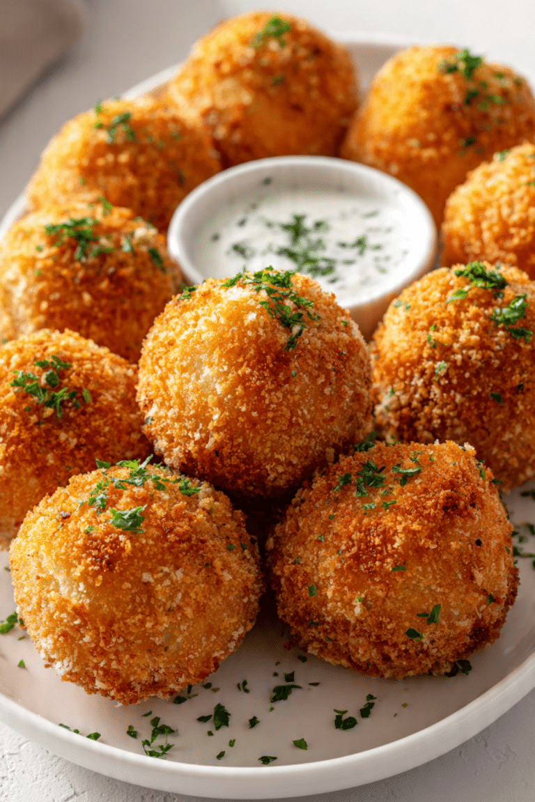 Crispy Mortadella Balls Recipe