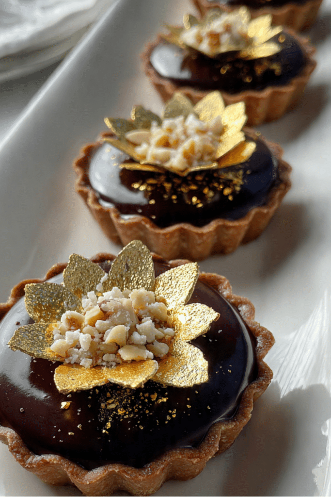 Decadent Chocolate Almond Tartlets