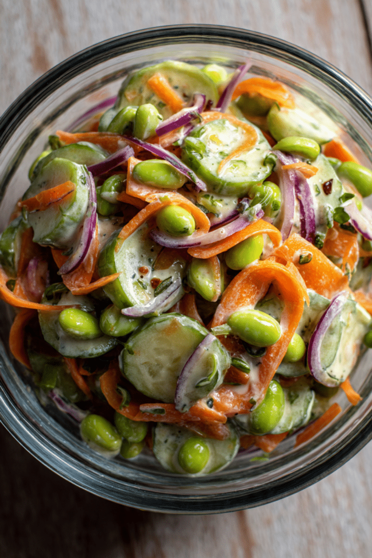Creamy Cucumber Salad