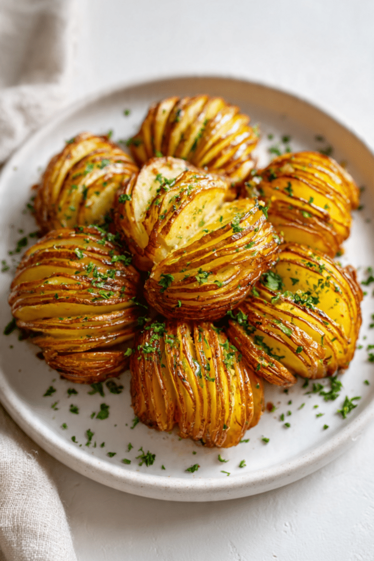 Crispy Accordion Potatoes