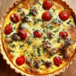 Italian Sausage Quiche