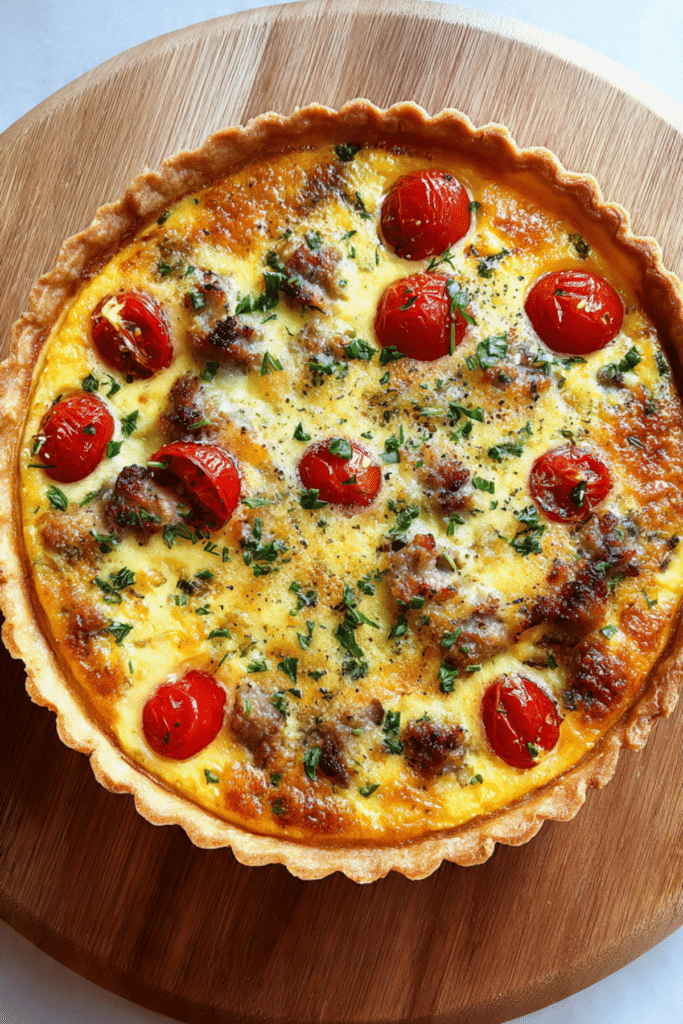 Italian Sausage Quiche