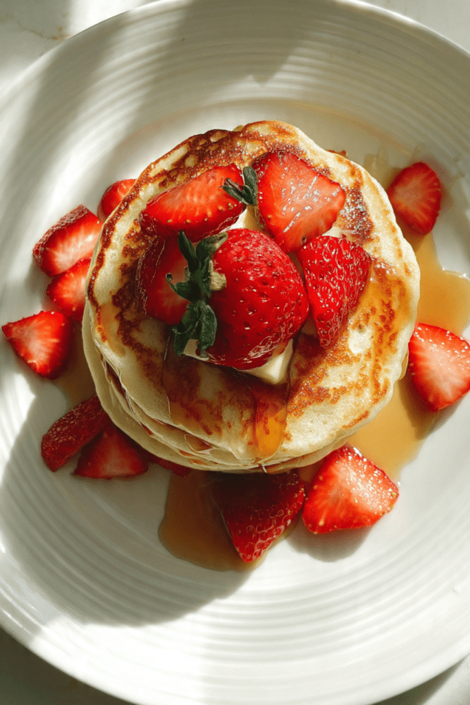 Fluffy Ricotta Pancakes