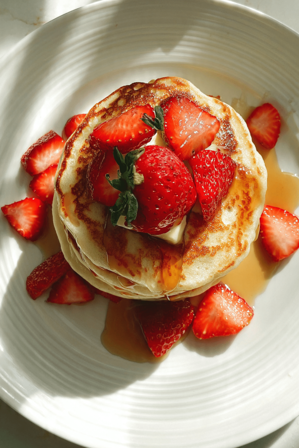 Fluffy Ricotta Pancakes
