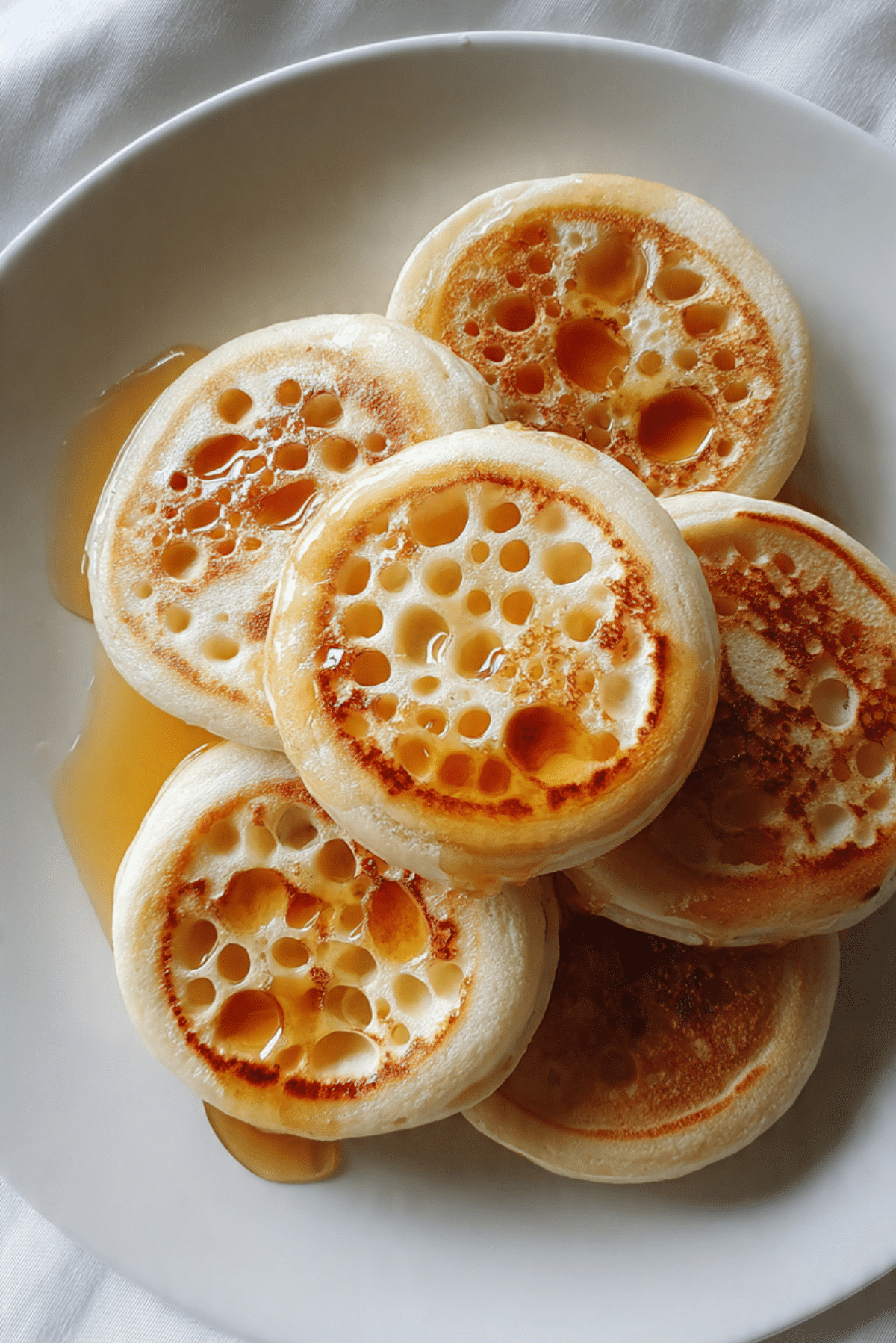 Easy Homemade Crumpets