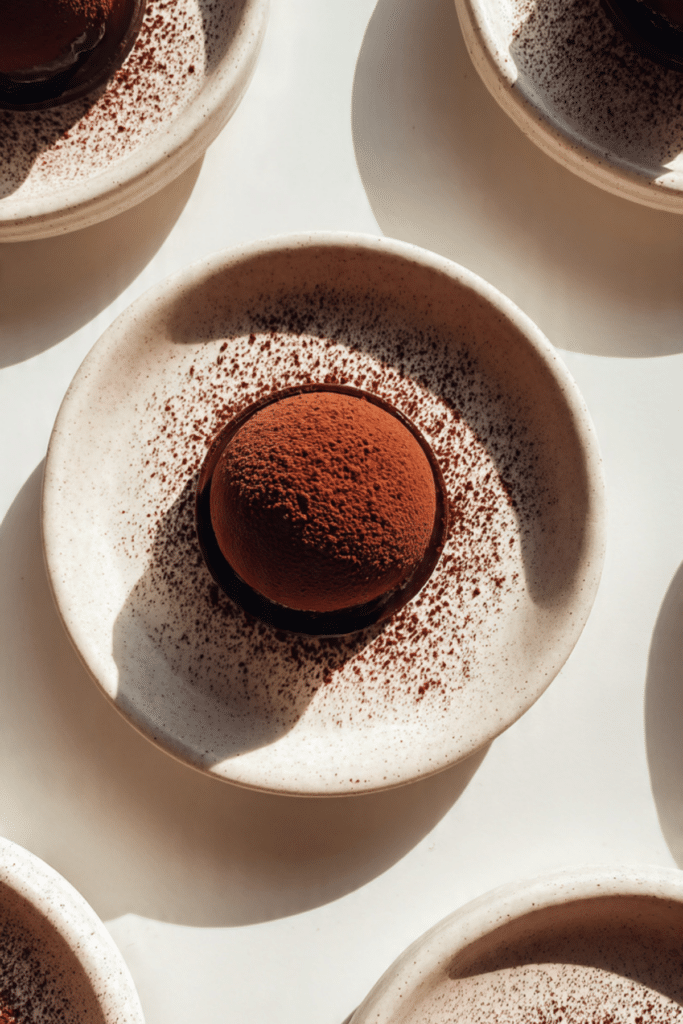 Raw Chocolate Tartufo