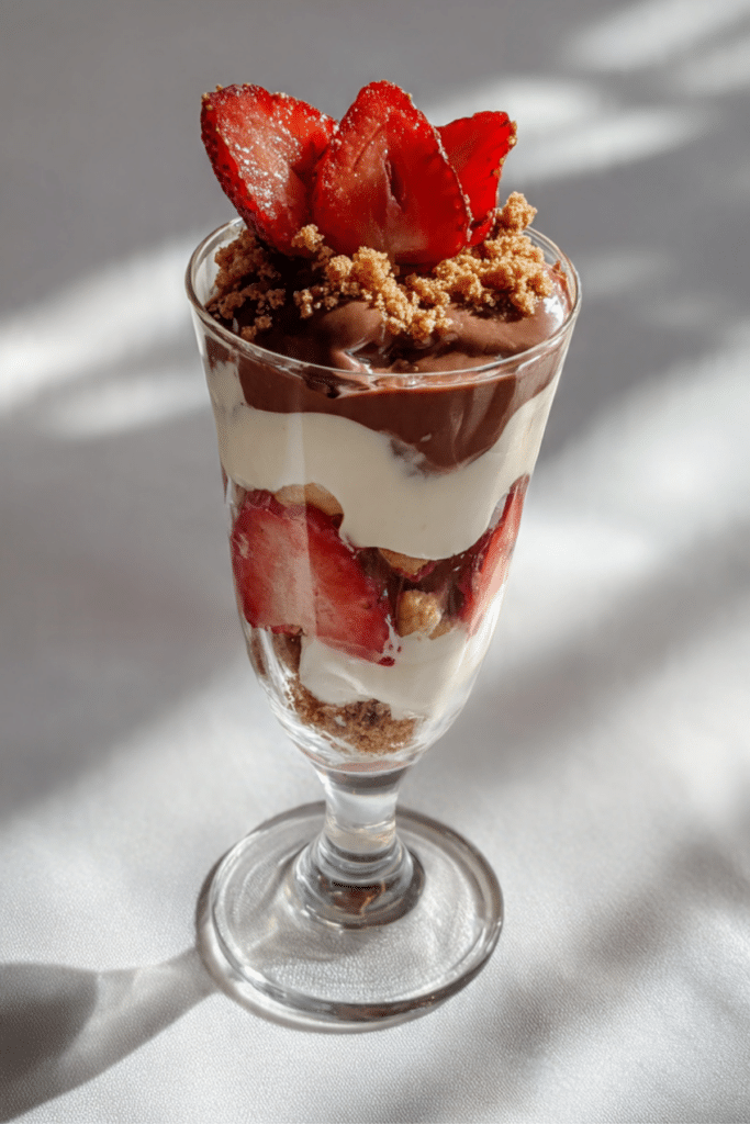 Chocolate Strawberry Parfait Recipe