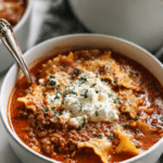 Lasagna Soup