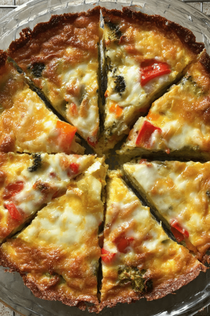 Tortilla Quiche Bake