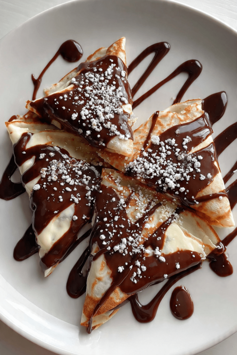Melt & Dip Crepes