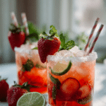 Strawberry Mojito Mocktail