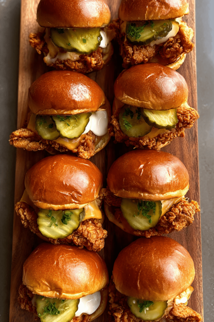 Crispy Chicken Sliders