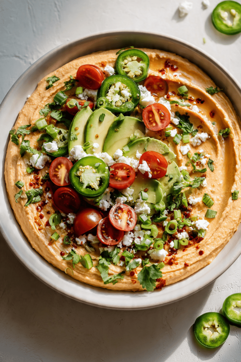 Creamy Homemade Bean Dip