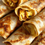 Crispy Egg Paratha Wraps Recipe