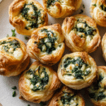 Ricotta & Spinach Puff Pastry Bites